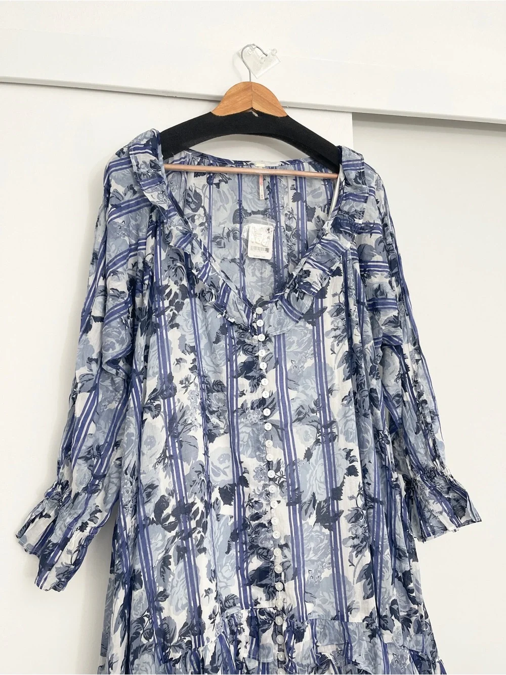 NWT Free People Floral Maxi Dress Size Medium